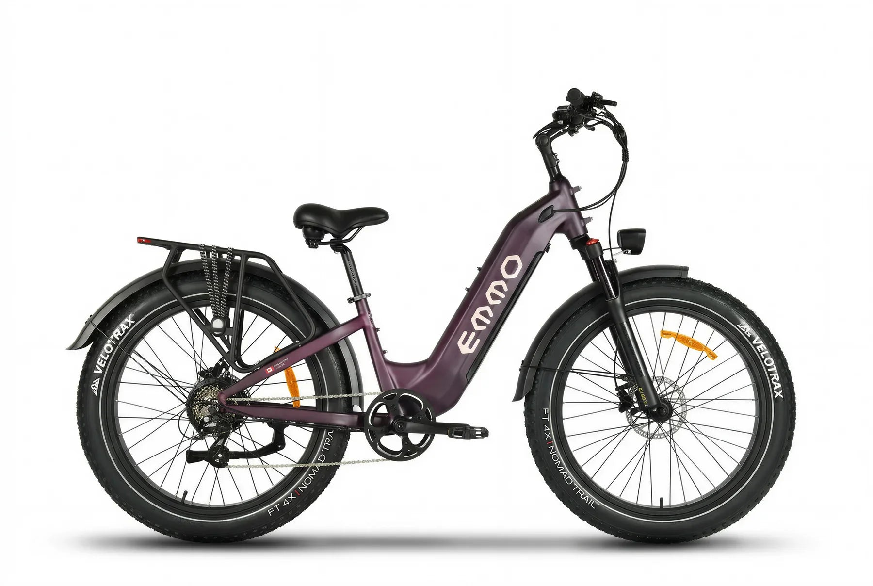Emmo Electric Bicycle Dusky Purple / Spoke Wheel / 48V 15.6Ah Lithium Emmo Vegar Pro