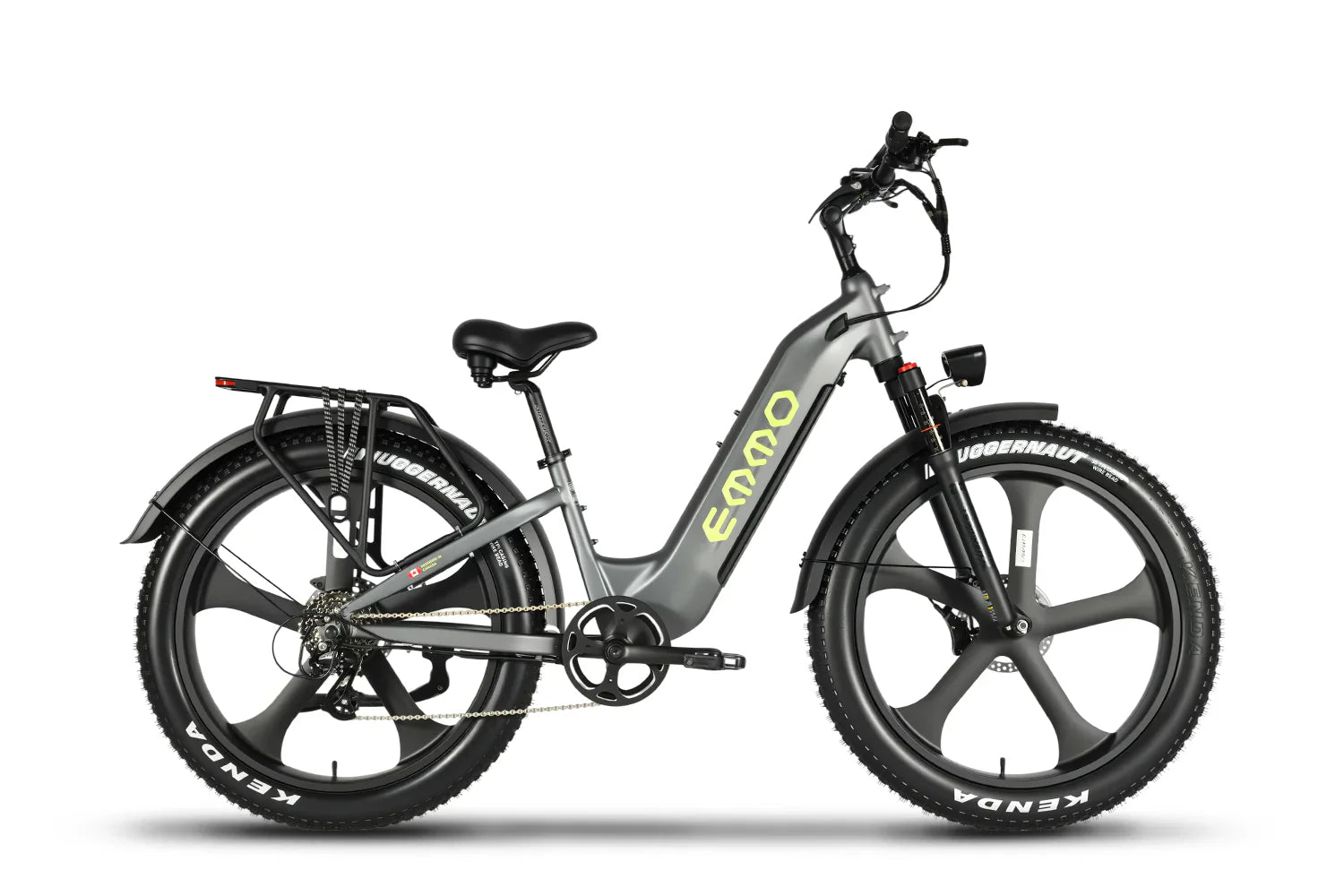 Emmo Electric Bicycle Graphite Gray / MAG Wheel / 48V 15.6Ah Lithium Emmo Vegar Pro