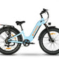 Emmo Electric Bicycle Ice Blue / Spoke Wheel / 48V 15.6Ah Lithium Emmo Vegar Pro