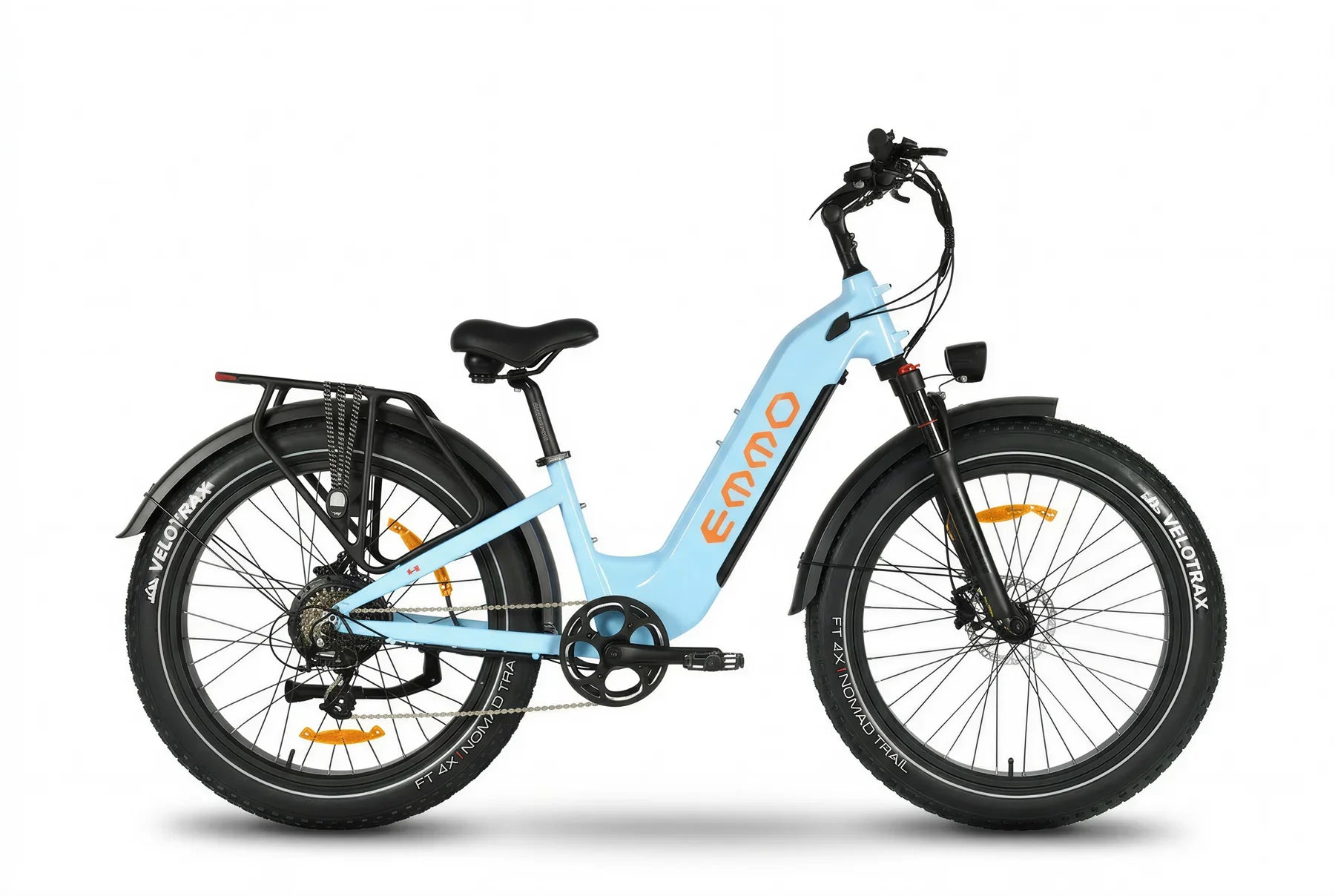 Emmo Electric Bicycle Ice Blue / Spoke Wheel / 48V 15.6Ah Lithium Emmo Vegar Pro