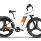 Emmo Electric Bicycle Ivory Orange / 48V 15.6Ah Lithium Emmo Pulse Pro