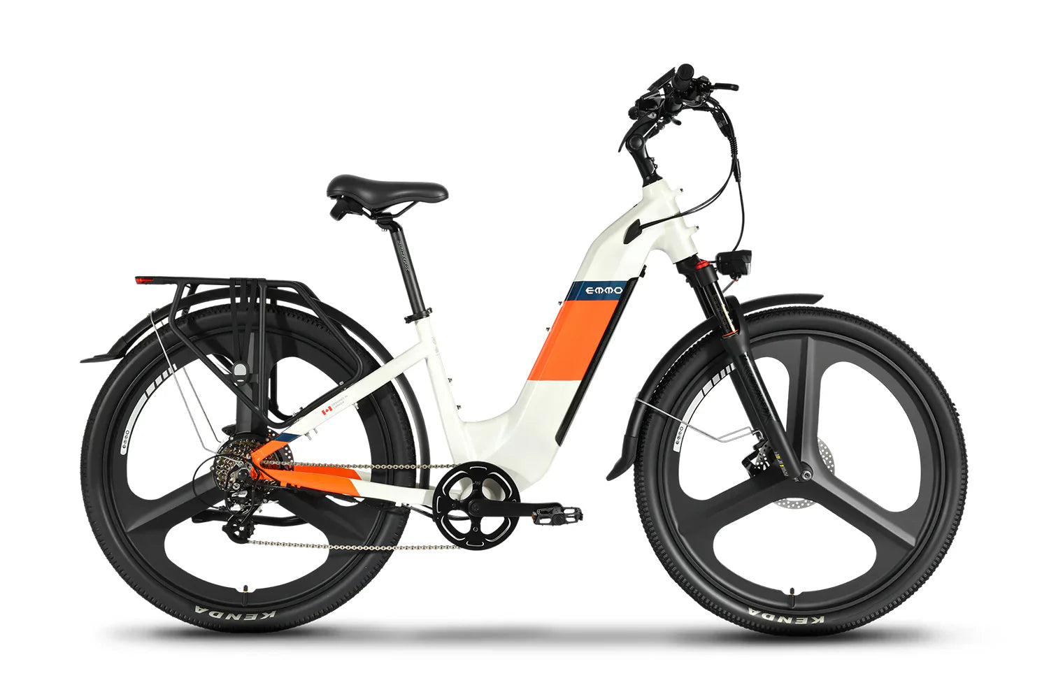Emmo Electric Bicycle Ivory Orange / 48V 15.6Ah Lithium Emmo Pulse Pro