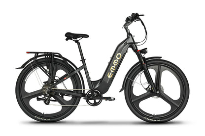 Emmo Electric Bicycle Midnight Black / 48V 15.6Ah Lithium Emmo Pulse Pro