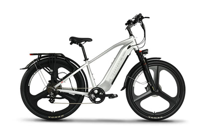 Emmo Electric Bicycle Platinum White / 48V 15.6Ah Lithium Emmo Spurt Pro