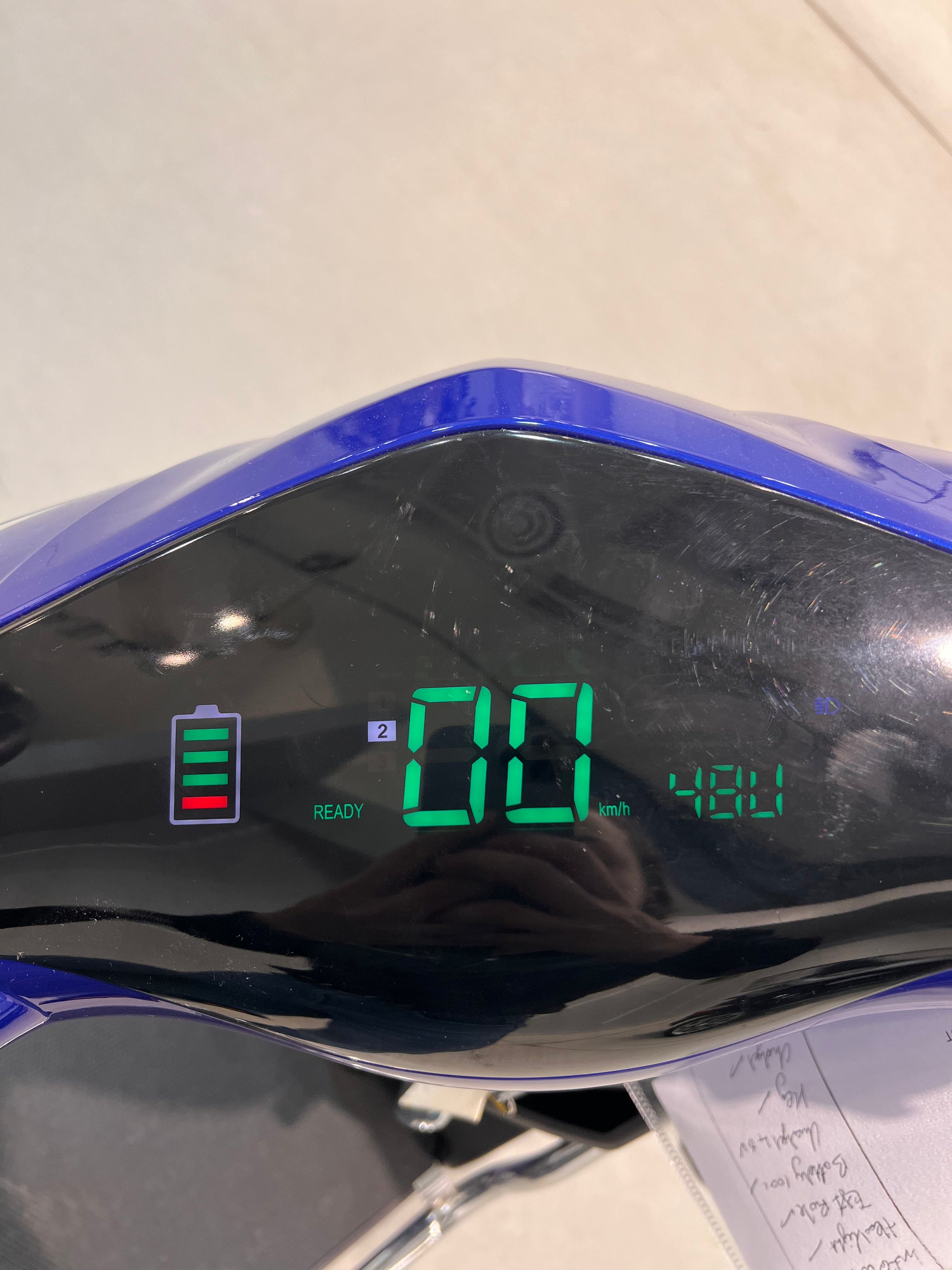 Emmo Electric Moped 48V Hornet Xi (Demo) - 480km