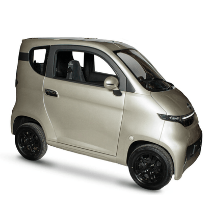 Emmo Enclosed Mobility Scooter Champagne / Steering Wheel ET4 Cruise Connect Plus