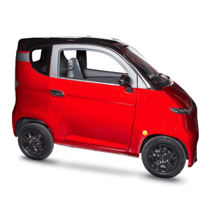 Emmo Enclosed Mobility Scooter Red / Steering Wheel ET4 Cruise Connect Plus