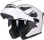 EZ Rides Accessory Small / White Moto Helmet