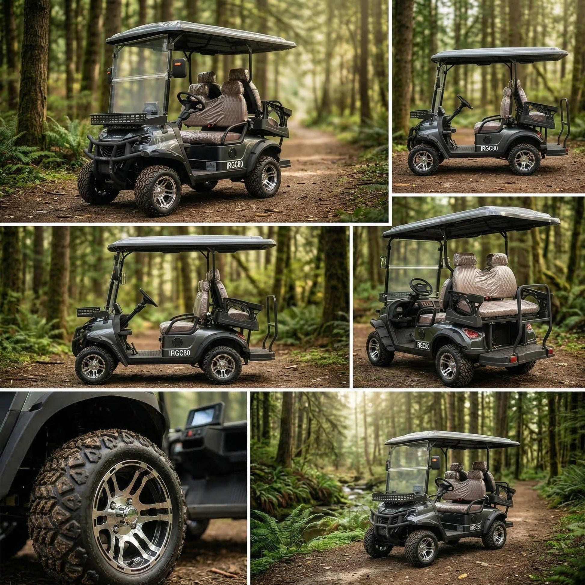 EZ Rides Golf Cart Electric Golf Cart