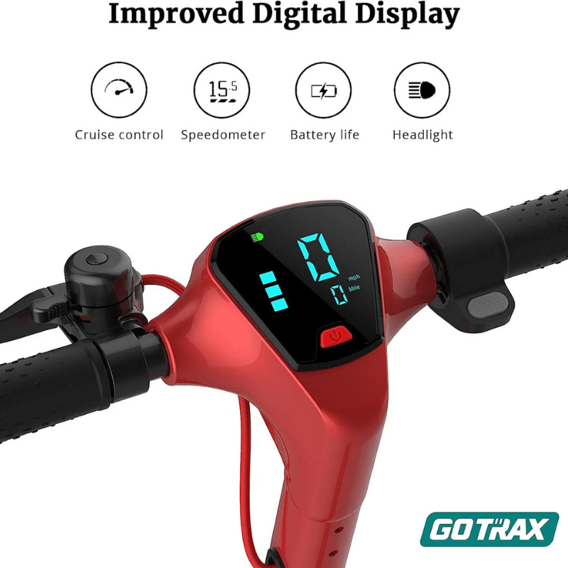 Gotrax E-Scooter Go Trax Apex Folding Electric Scooter (Pre-Order Red)