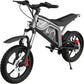 GOTRAX Electric Dirt Bike White Fitz16 Electric Dirt Bike for Kids