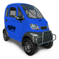 GVA Enclosed Mobility Scooter Blue Gio Golf Enclosed