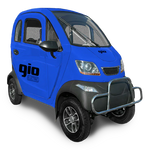 GVA Enclosed Mobility Scooter Blue Gio Golf Enclosed