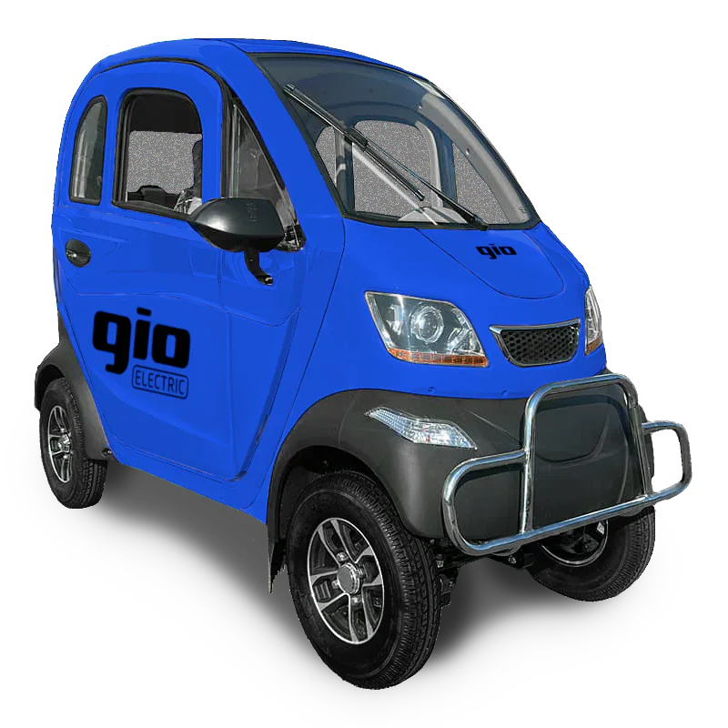 GVA Enclosed Mobility Scooter Blue Gio Golf Enclosed