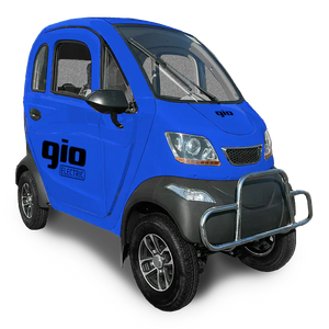 GVA Enclosed Mobility Scooter Blue Gio Golf Enclosed