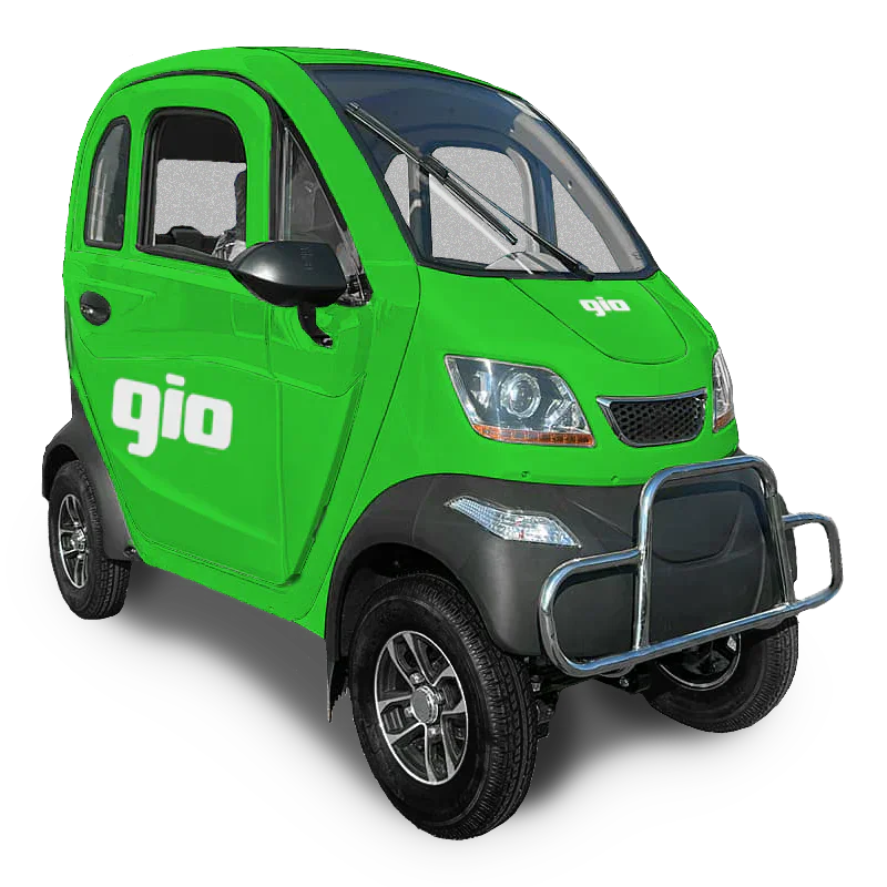 GVA Enclosed Mobility Scooter Green Gio Golf Enclosed