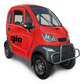 GVA Enclosed Mobility Scooter Red Gio Golf Enclosed