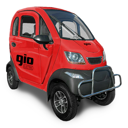 GVA Enclosed Mobility Scooter Red Gio Golf Enclosed