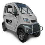 GVA Enclosed Mobility Scooter Silver Gio Golf Enclosed