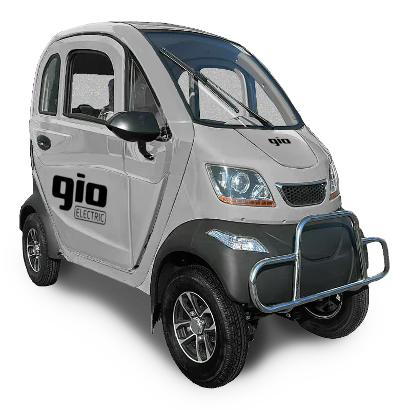 GVA Enclosed Mobility Scooter Silver Gio Golf Enclosed