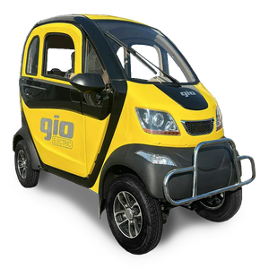 GVA Enclosed Mobility Scooter Yellow Gio Golf Enclosed