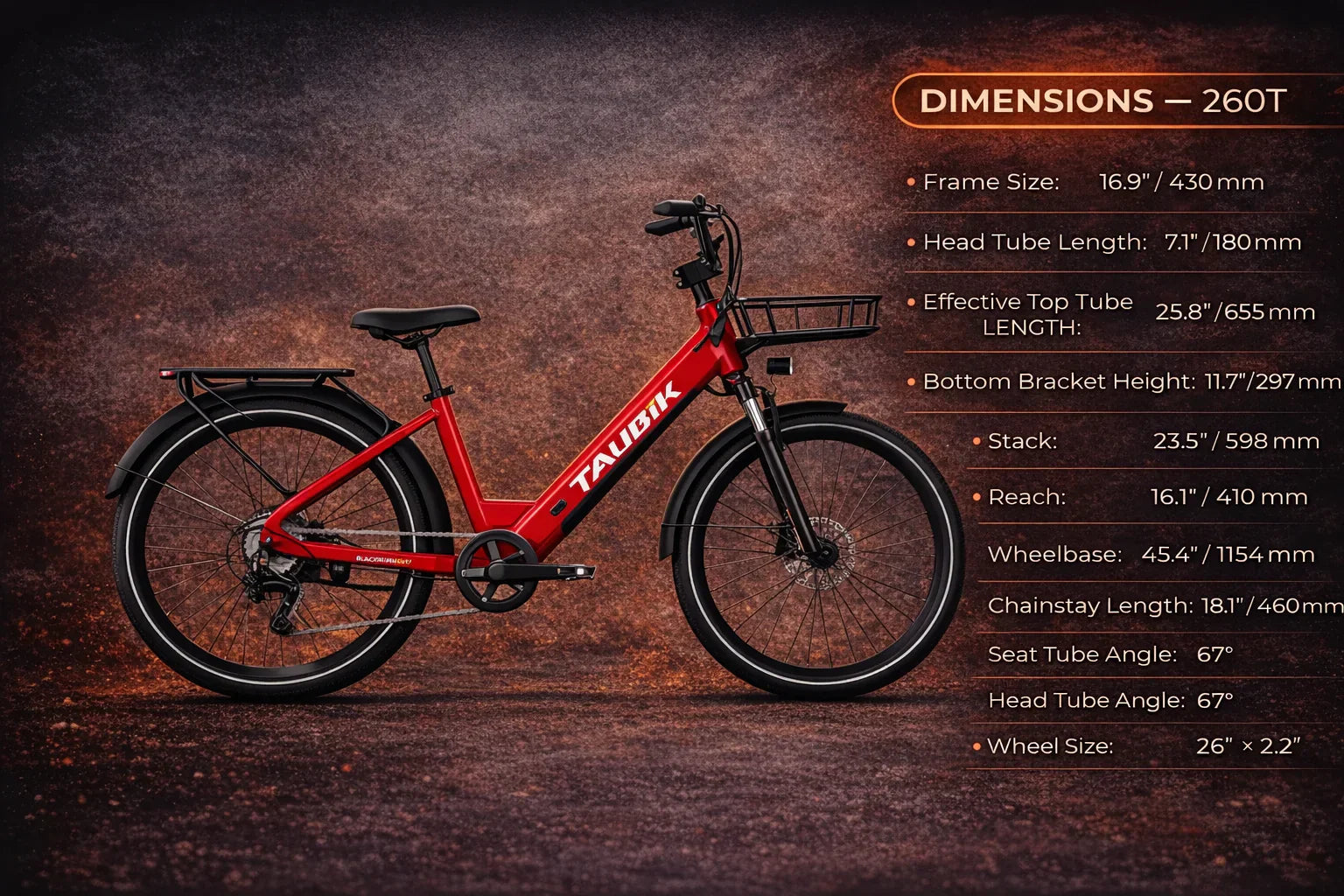 Taubik E-Bike Taubik Blackburn 260T 2026