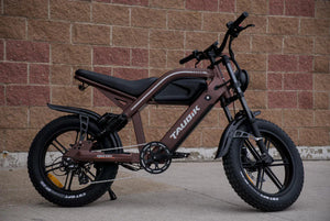 Taubik Electric Bicycle Earthy Brass Taubik Recon 2026 Cafe Racer