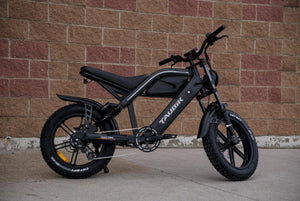 Taubik Electric Bicycle Matte Black Taubik Recon 2026 Cafe Racer