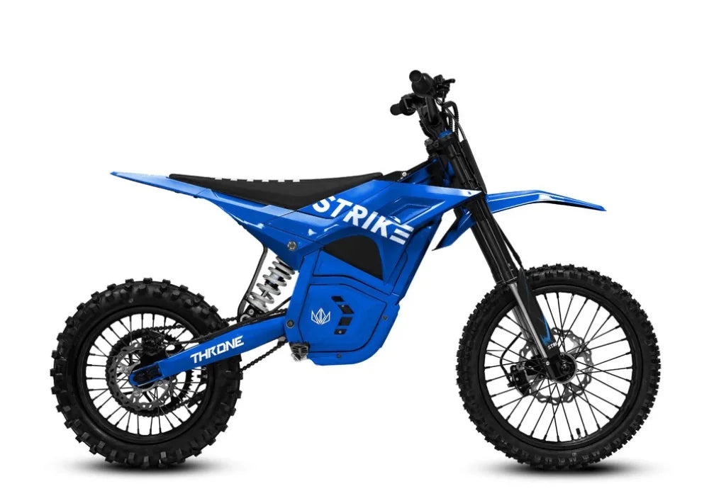 Throne Electric Dirt Bike Blue Strike Shadow SX 60V (Pre-Order)