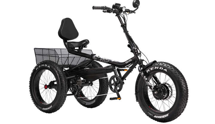 Trivel E-Bike Black E-Fat-Azteca