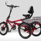 Trivel E-Bike Red E-Azteca