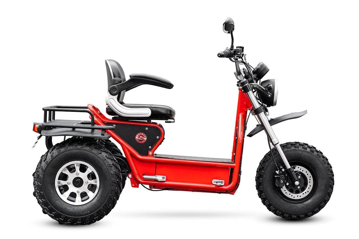Daymak Mobility Scooter Red BoomerBeast 2D Deluxe